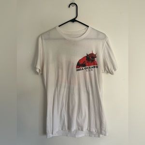 Metallica hell on earth tour Tshirt medium